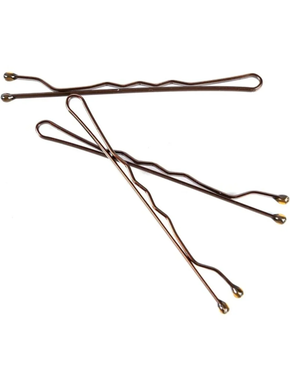 No Slip Bobby Pins for All Hair Types - Secure Hold Hair Pins for Updos, 48